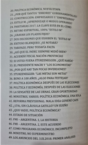 Imagen 3 de 4 de Macrinomía: ¿por Qué No Fue Diferente? Juan Carlos De Pablo