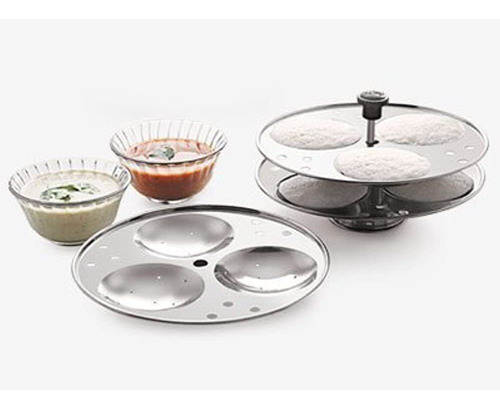 Tabakh 3rack Acero Inoxidable Hawkins Tipo Idli Soporte Hace