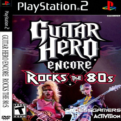 Parche desbloqueado de Guitar Hero 6 Encore, Rocks The 80 para PS2