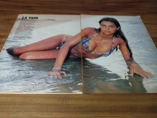 (p321) Raquel Mancini * Clippings Revista 2 Pgs * 1980