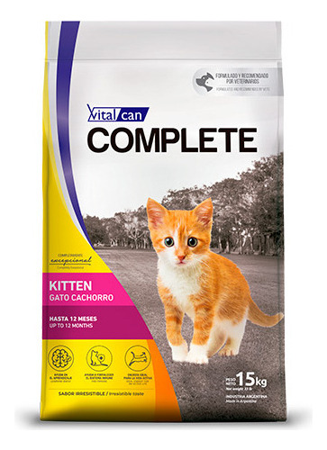 Vital Can Complete Kitten 15 Kg Mr Dog 