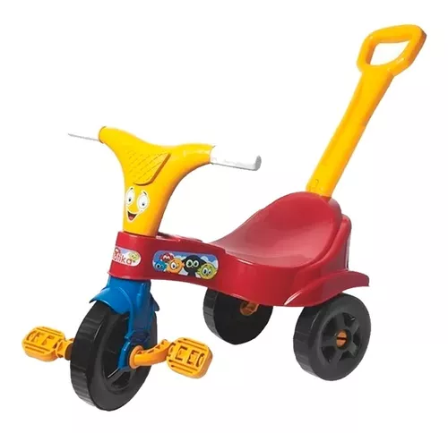 Motoca Infantil Triciclo Laranja Lugo Brinquedos - Camilo's Variedades