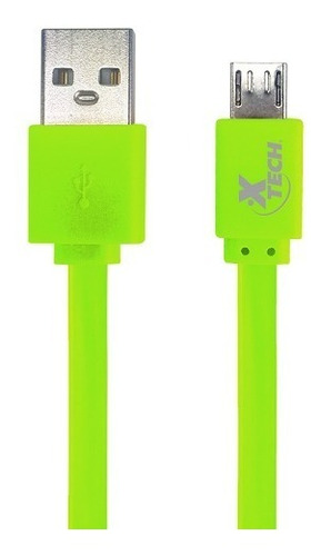 Cable Xtech Cargador Micro Usb A Usb 1 Metro, Colores