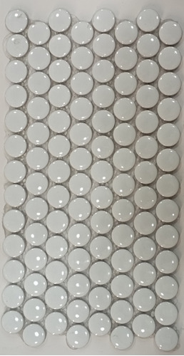 Gc Malla-mosaico Listelos Decorativa Penny Snow 28x30