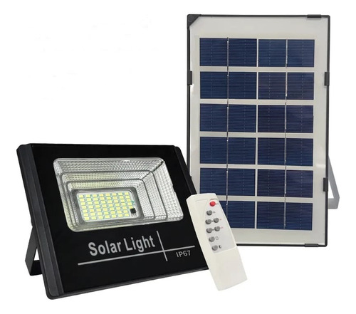 Reflector Solar Led 10w + Panel Solar 3.8w Cclamp