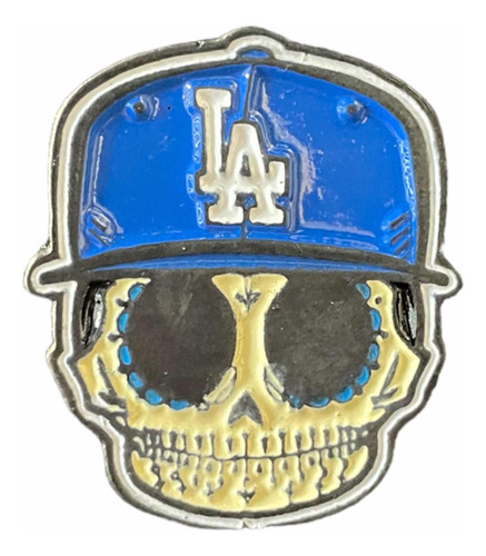 Pin Metálico Dodgers Calavera Edición Limitada