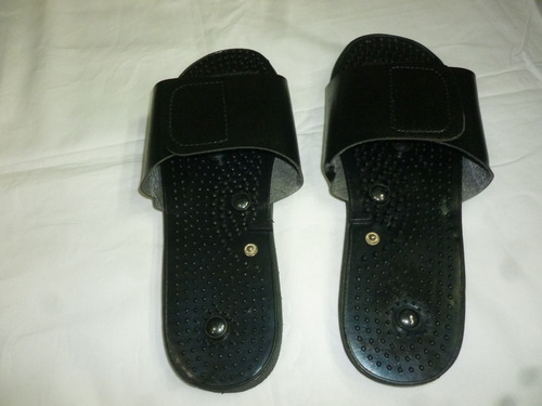 Electroestimulador Tens + 4 Parches + 2 Sandalias Calidad