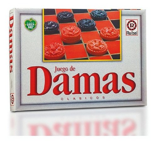 Juego De Mesa Damas Green Box Ruibal Tablero 2051 Niño C