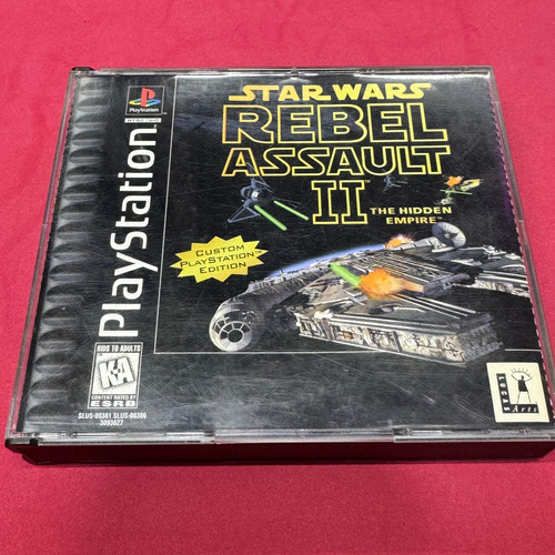 Star Wars Rebel Assault Ii Play Station Ps1 Original