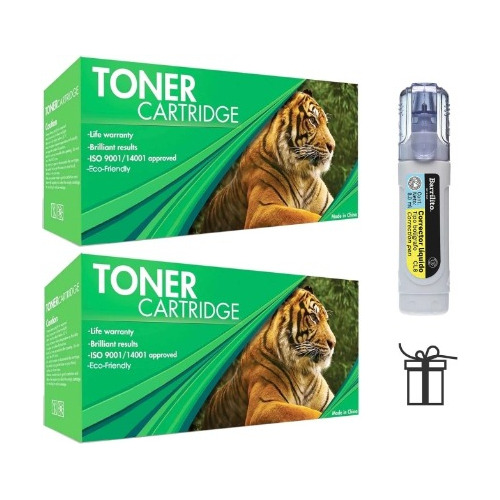 Pack 2 Toner Generico Tn660 Tn630 /2520/2540/2300 +obsequio!