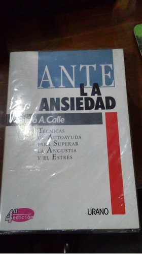 Libro Ante La Ansiedad