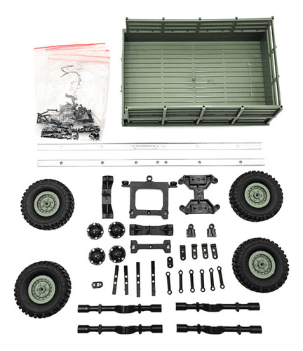 Juego De Piezas De Remolque Q Upgrade Diy Para Wpl 1/16 Mili