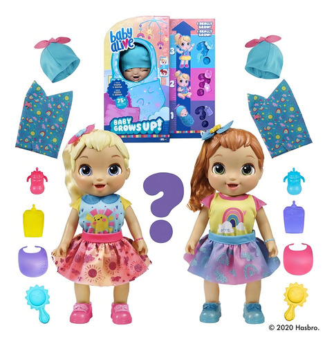 Baby Alive Baby Grows Up - Muñeca que crece y habla