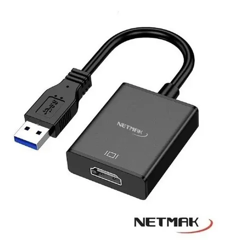 Adaptador Usb 3.0 (m) A Hdmi (h) Netmak Nm-tc35