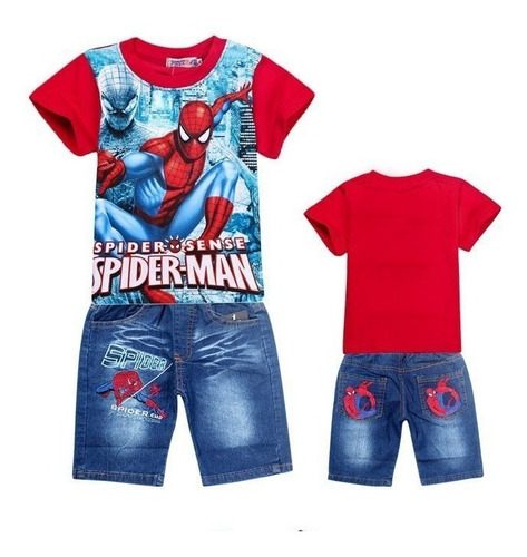 camiseta infantil manga curta homem aranha preta - C&A