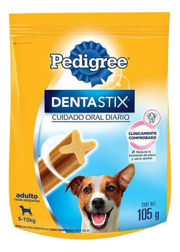 Botanas Para Perro Dentastix Pedigree Razas Pequeñas 105g