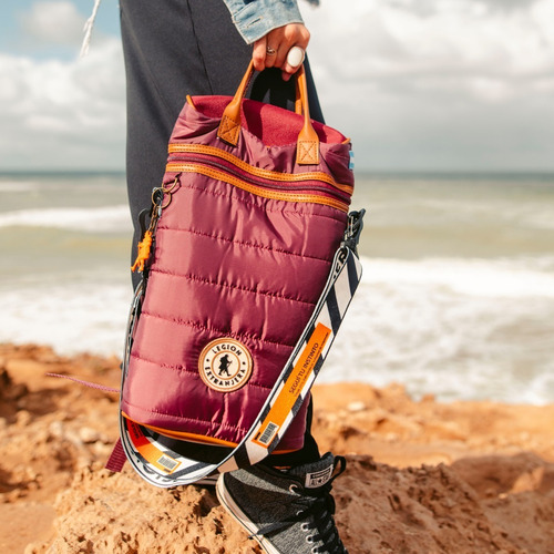 Imagen 7 de 8 de Mochila Matera Diamond Pop Bordo
