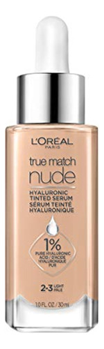 L'oreal Paris True Match Nude Hyaluronic Tinted Serum Foun