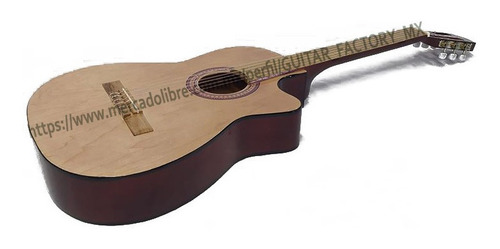 Imagen 3 de 4 de Guitarra Acústica Curva De Paracho Paquete Con Accesorios