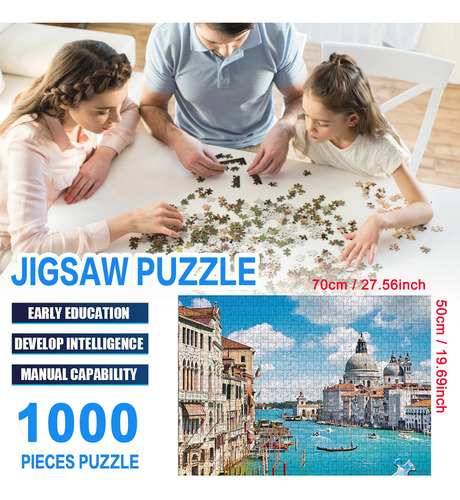 Puzzle M 1000 Grande Para Adultos Y Niños, Regalo Para Festi