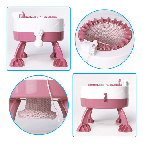 Máquina De Tejer, Bricolaje, Telar A Mano, Accesorios De Plá