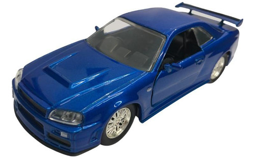 Nissan Skyline GT-r R34 Brian Rápido y Furioso 1:32 Jada
