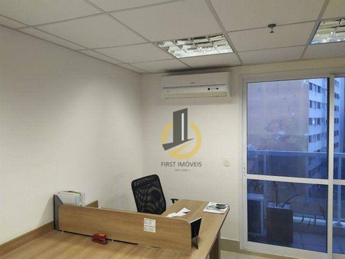 Imagem 5 de 15 de Sala Comercial Mobiliada De 27 Mts² Com 1 Vaga De Garagem Entre Estações De Metrô Vergueiro E Paraiso - Sa0091