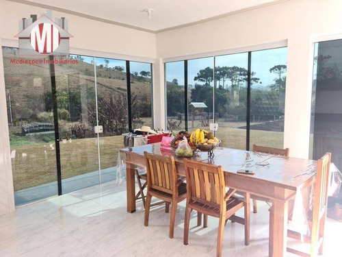 Imagem 9 de 30 de Chácara Maravilhosa Com Nascente, Lago, Fino Acabamento, 03 Dormitórios À Venda, 7000 M² Por R$ 700.000 - Pedra Bela/sp - Ch0560