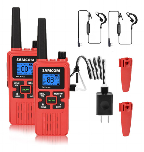 Radio Bidireccional Walkie Talkies De Largo Alcance Para Adu