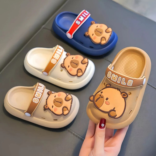 Zapatillas De Capibara De Verano Para Niños