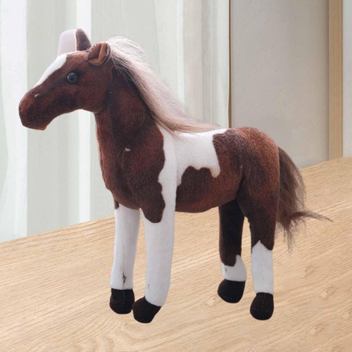 Almohada De Felpa De Caballo, Animal Relleno De Estilo B