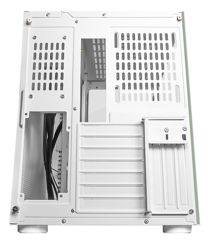 Gabinete Gamer Game Factor Csg700 Color Blanco