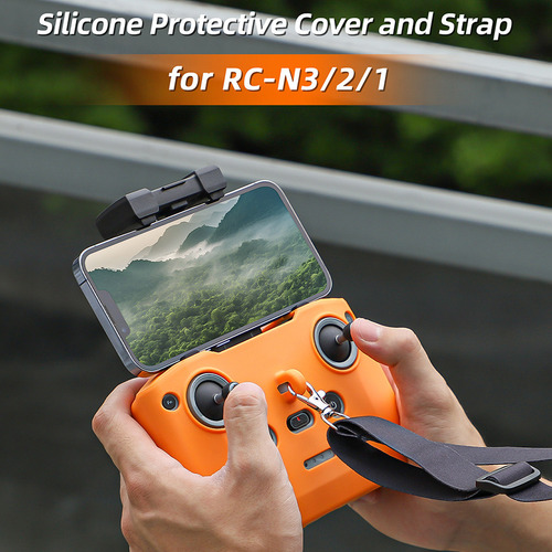 Wrj Funda De Silicona For Dji Neo/mini4pro Rc-n3/2/1