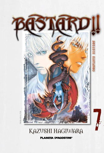 Bastard! Complete Edition Nã⺠07, De Hagiwara, Kazushi. Editorial Planeta Cómic, Tapa Dura En Español