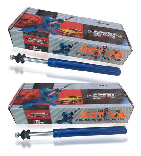 Amortiguador Vastago Corto Rally Vw Gol Power (kitx2)