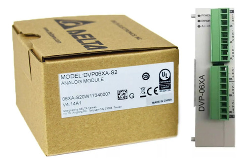 Modulo 4 In Y 2 Out Analog P/plc Delta Dvp06xa-s2
