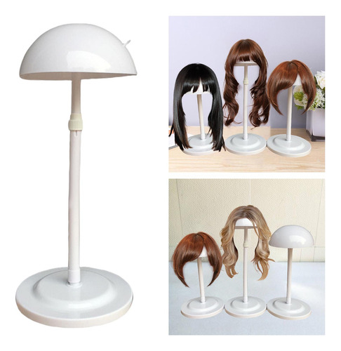 Soporte Para Peluca De 3 Piezas / Estable / 25-48cm