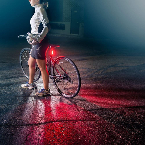 Luz Led Trasera Recargable Bicicleta Ciclismo Foco Lampara
