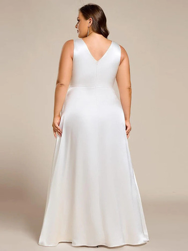 Vestido De Fiesta Bethany Casamiento Elegante Talles Grandes
