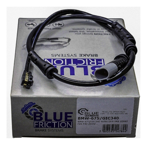 Sensor Pastilha Freio Dianteira Bmw M2 F22 F87 2016 A 2021