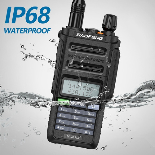 Radio Baofeng Uv-9r Pro Bidireccional Ip68 Impermeable V/uhf
