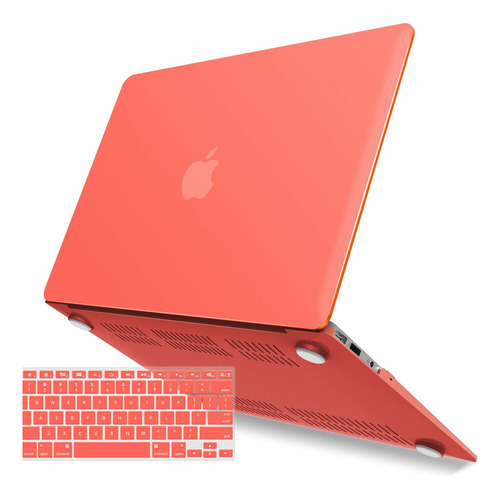 Funda / Cubre Teclado Macbook Air 13 Coral Orange A1466