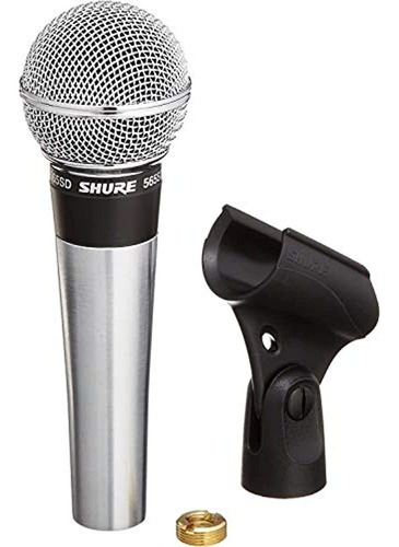 Microfono Shure 565sd-lc Sin Cable, Interruptor De Encendid Color Gray