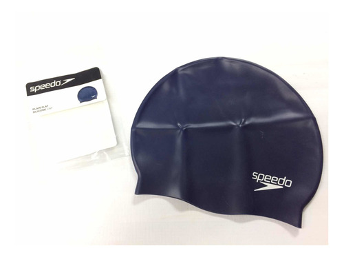 Gorro De Natación Speedo  Plain Flat Silicon Adulto Azul 