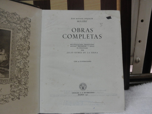 Obras Completas-jean Baptiste Poquelin Moliere