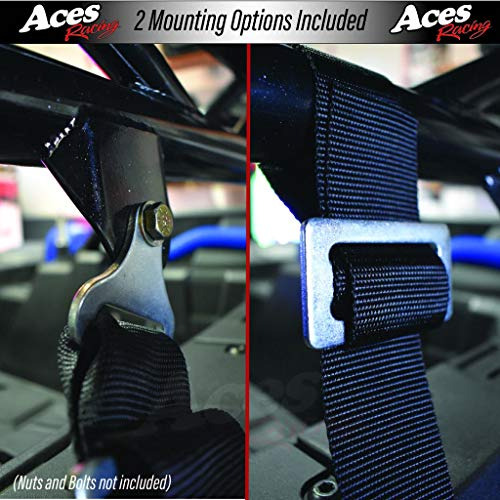 Asiento Antichoque Con Arnés Negro Para Polaris Rzr 2014+rzr