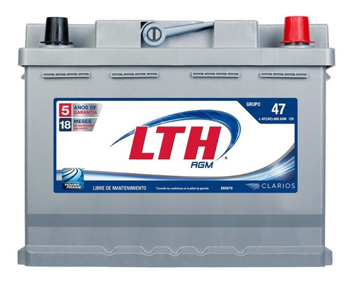 Batería Gel Lth Para Volvo C70 Mod 98-00