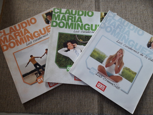 Lote X 3 Claudio M. Dominguez Los Cuadernos De La Vida