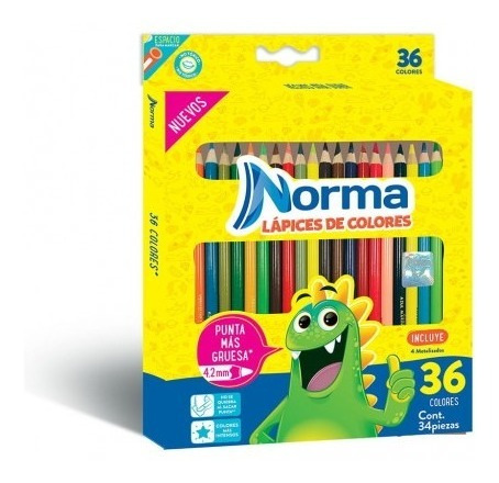 Colores Norma (norma 36 Piezas + 1)