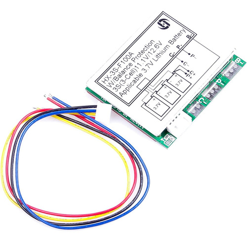 100a 3s 3.7v Placa De Protección Para Batería De Litio 11.1v